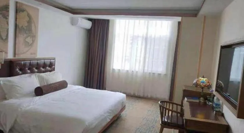 Bed in James Joyce Coffetel Lijiang Ancient City Dashuiche