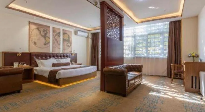 Bed in James Joyce Coffetel Lijiang Ancient City Dashuiche