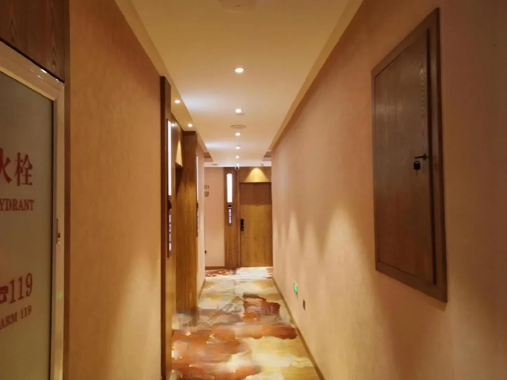 Bed in James Joyce Coffetel Beijing Tongzhou Guoyuan Metro Station