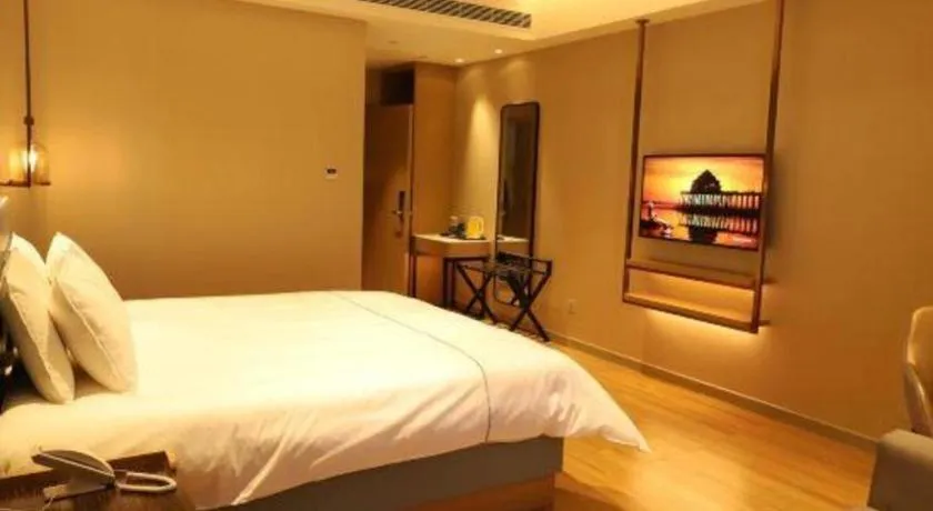 Bed in Magnotel Hotel Guangyuan Nanhe Bus Station Beijing Road