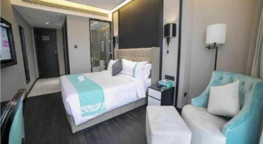 Bed in Xana Hotelle Rizhao Lanshan District Government