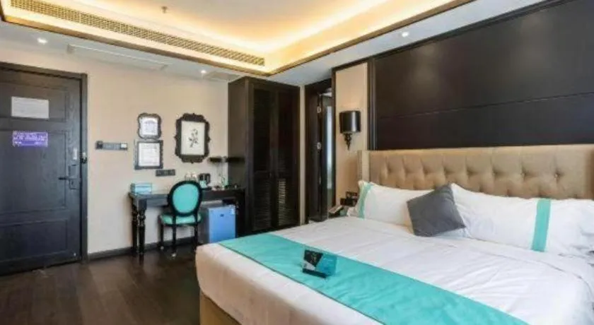 Bed in Xana Hotelle Rizhao Lanshan District Government