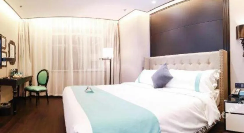 Bed in Xana Hotelle Rizhao Lanshan District Government