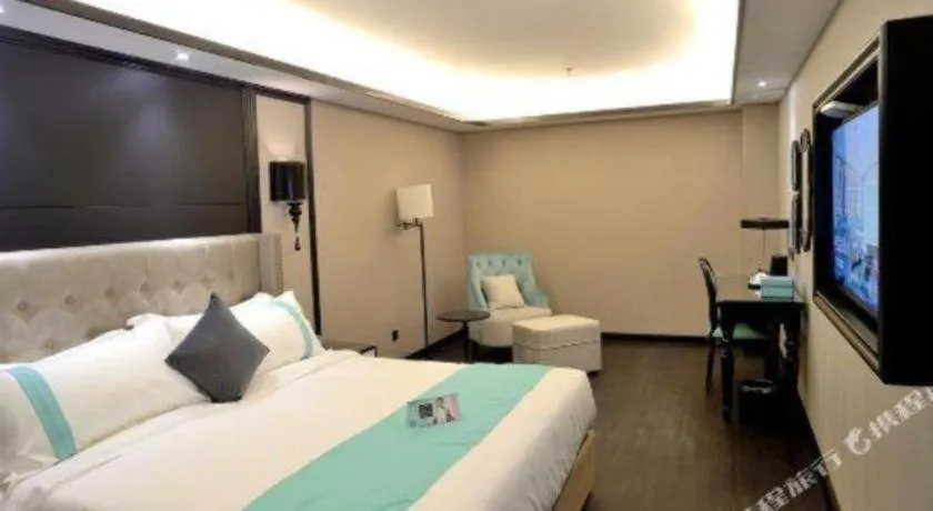 Bed in Xana Hotelle Rizhao Lanshan District Government