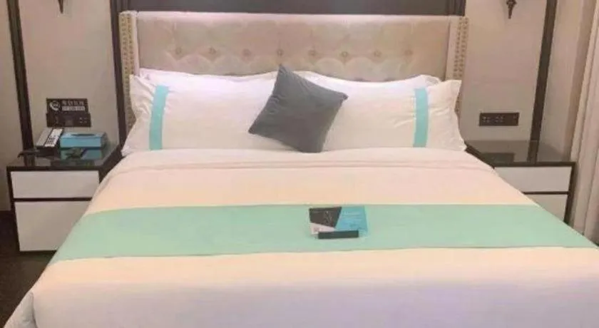 Bed in Xana Hotelle Rizhao Lanshan District Government