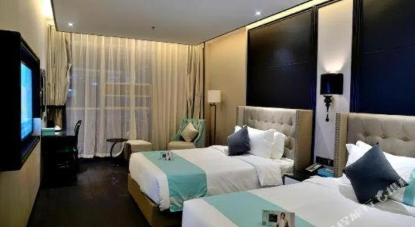 Bed in Xana Hotelle Rizhao Lanshan District Government