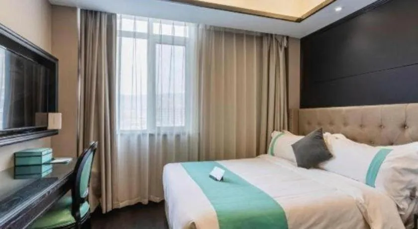 Bed in Xana Hotelle Rizhao Lanshan District Government