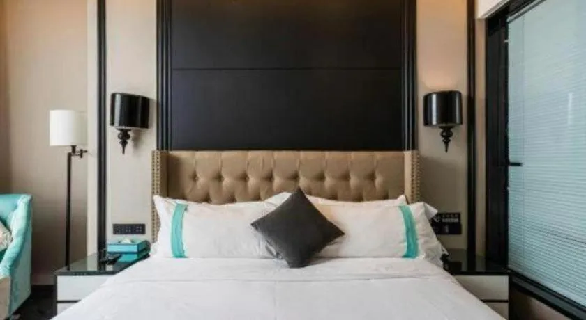 Bed in Xana Hotelle Rizhao Lanshan District Government