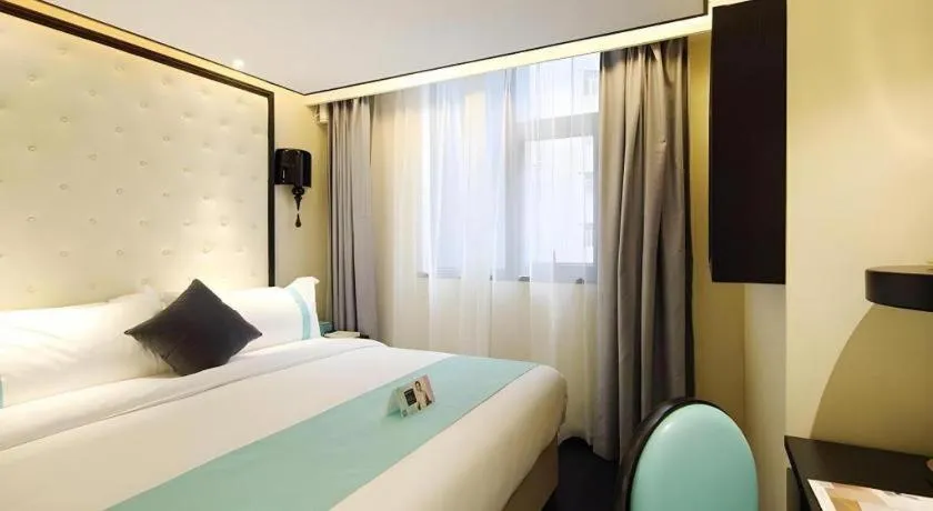 Bed in Xana Hotelle Shenzheng South Station Foxconn