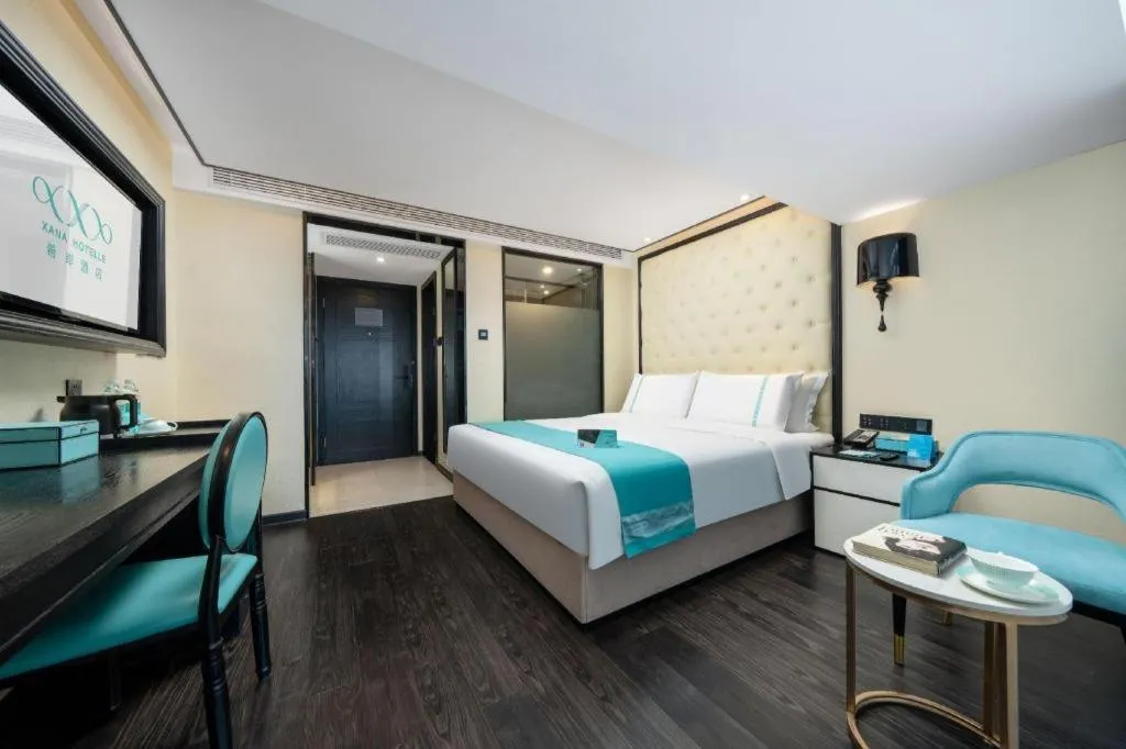 Bed in Xana Hotelle Shenzheng South Station Foxconn