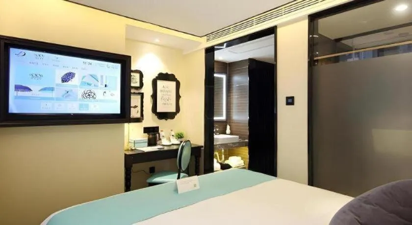 Bed in Xana Hotelle Shenzheng South Station Foxconn