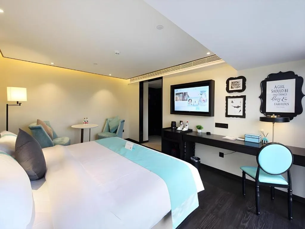 Bed in Xana Hotelle Shenzheng South Station Foxconn