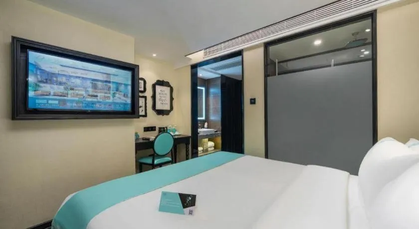 Bed in Xana Hotelle Shenzheng South Station Foxconn