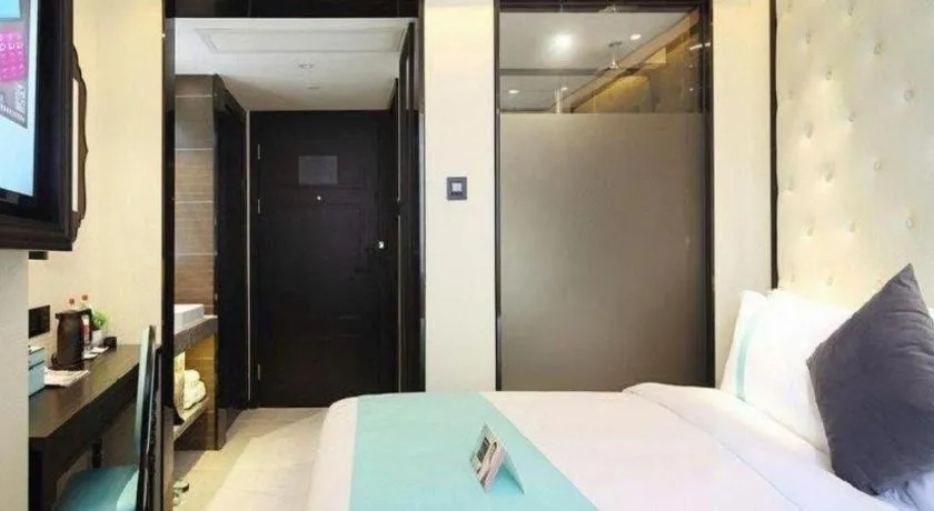 Bed in Xana Hotelle Shenzheng South Station Foxconn