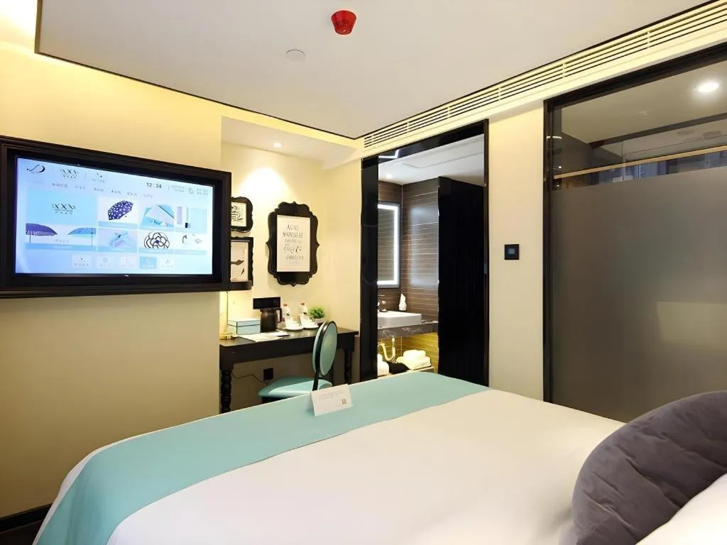 Bed in Xana Hotelle Shenzheng South Station Foxconn