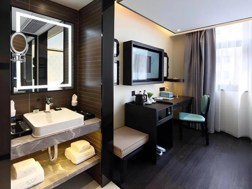 Bed in Xana Hotelle Shenzheng South Station Foxconn