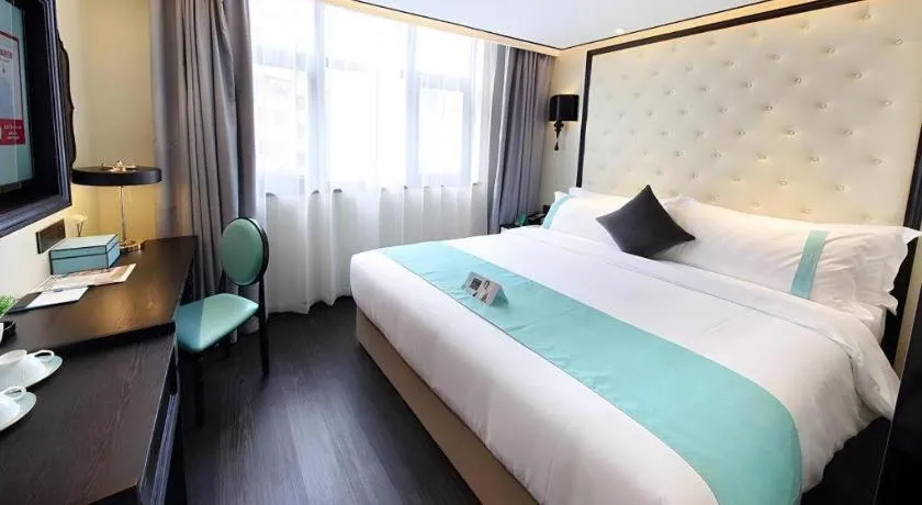 Bed in Xana Hotelle Shenzheng South Station Foxconn