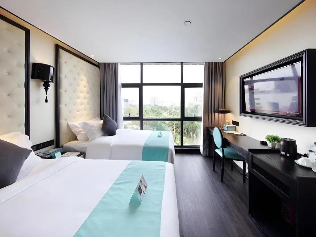 Bed in Xana Hotelle Shenzheng South Station Foxconn