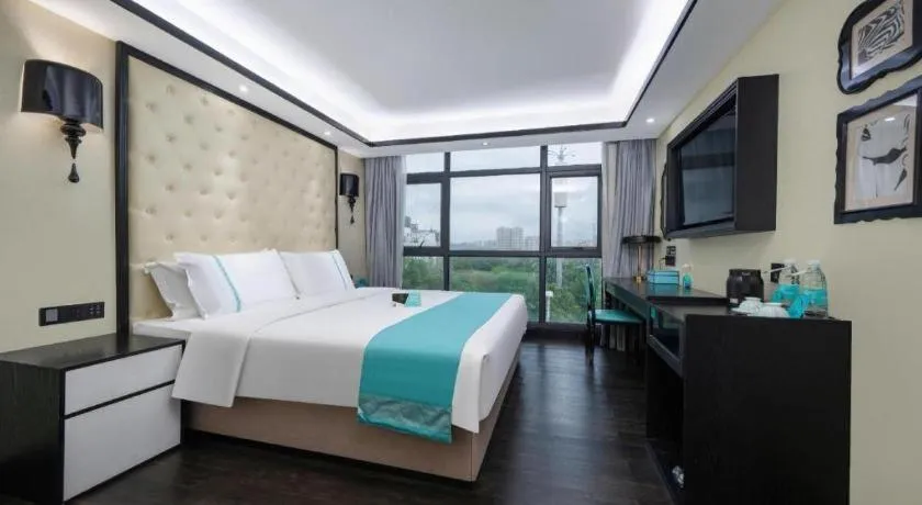 Bed in Xana Hotelle Shenzheng South Station Foxconn