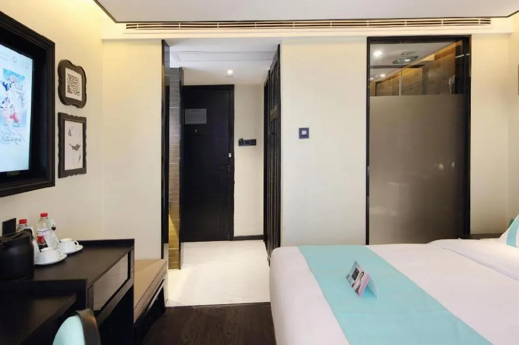 Bed in Xana Hotelle Shenzheng South Station Foxconn