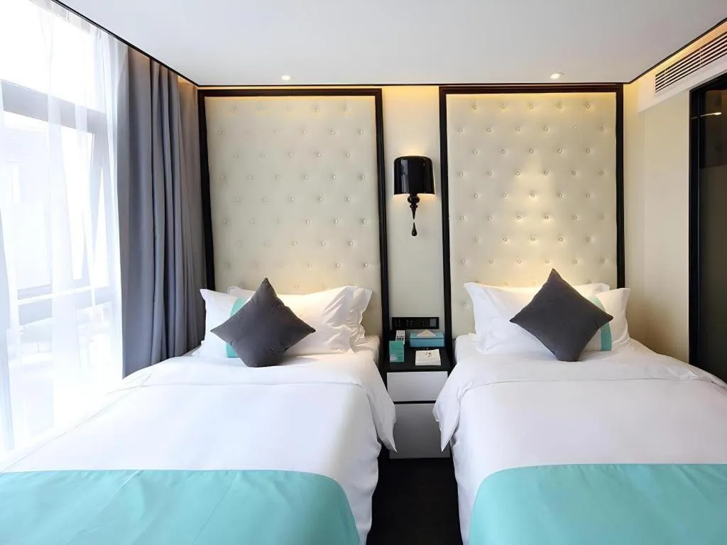 Bed in Xana Hotelle Shenzheng South Station Foxconn