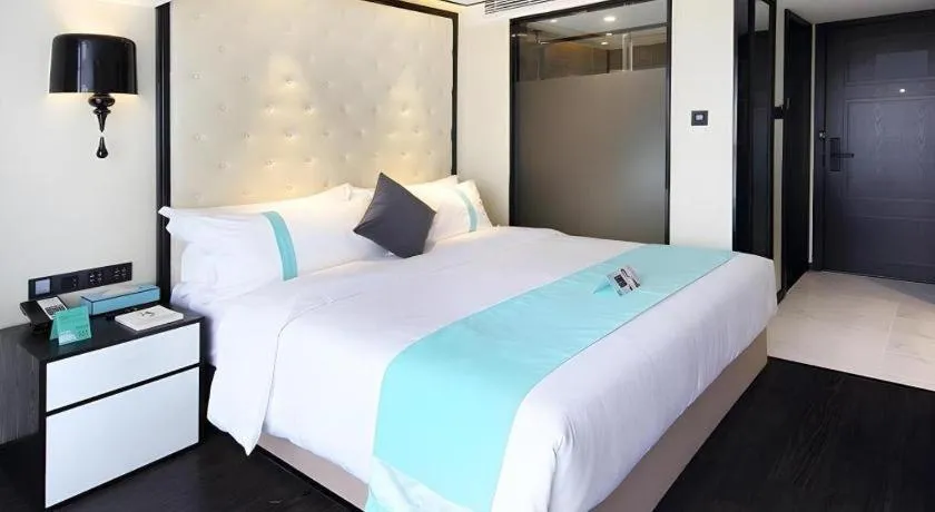 Bed in Xana Hotelle Shenzheng South Station Foxconn