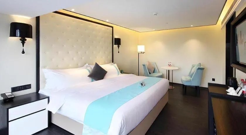 Bed in Xana Hotelle Shenzheng South Station Foxconn