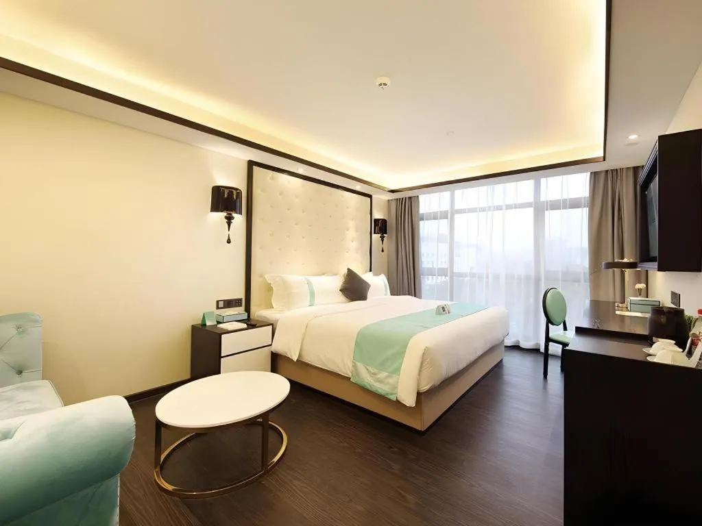 Bed in Xana Hotelle Shenzheng South Station Foxconn