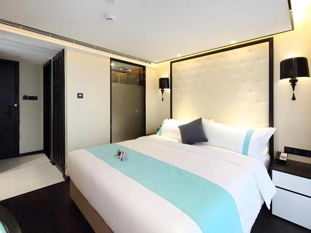 Bed in Xana Hotelle Shenzheng South Station Foxconn