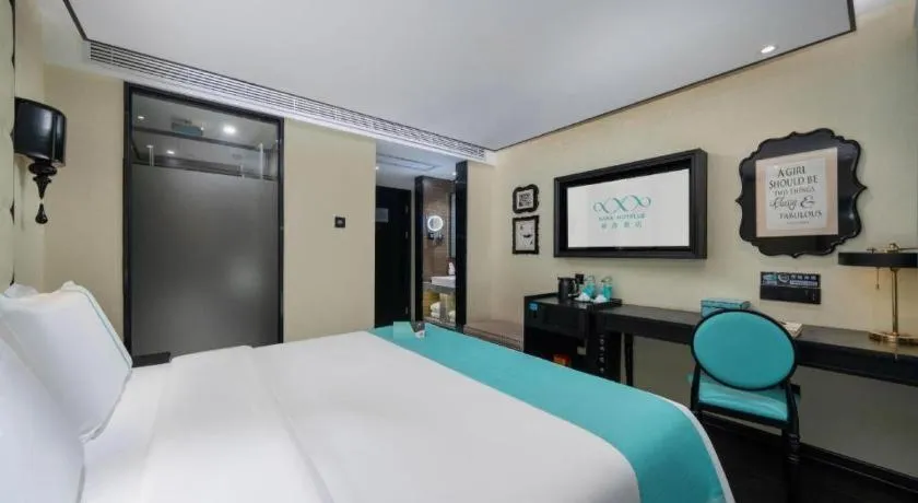 Bed in Xana Hotelle Shenzheng South Station Foxconn