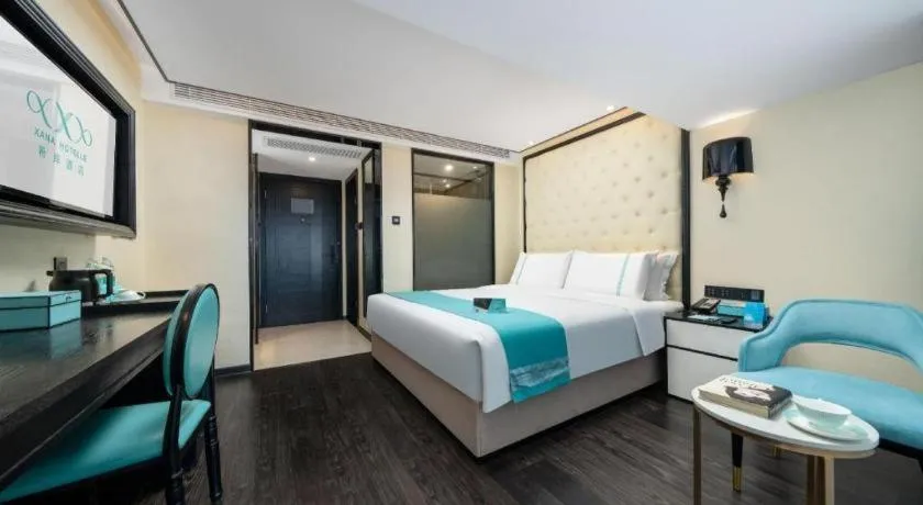 Bed in Xana Hotelle Shenzheng South Station Foxconn