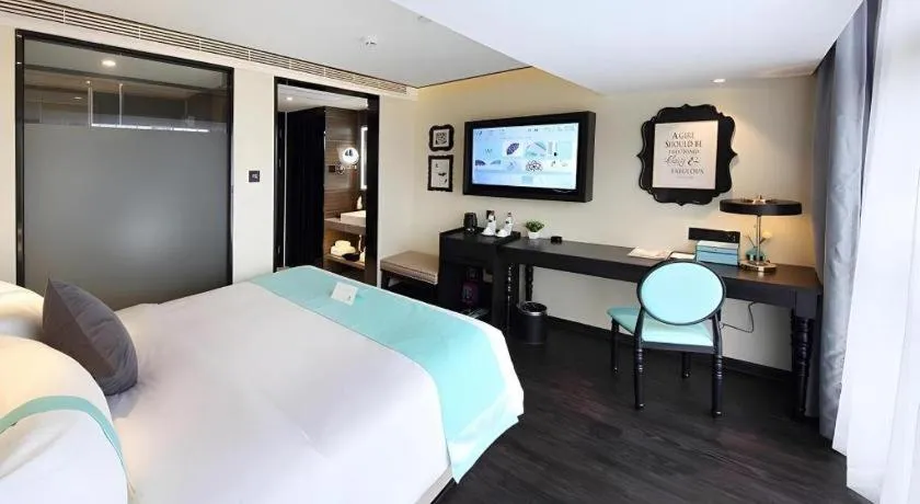 Bed in Xana Hotelle Shenzheng South Station Foxconn