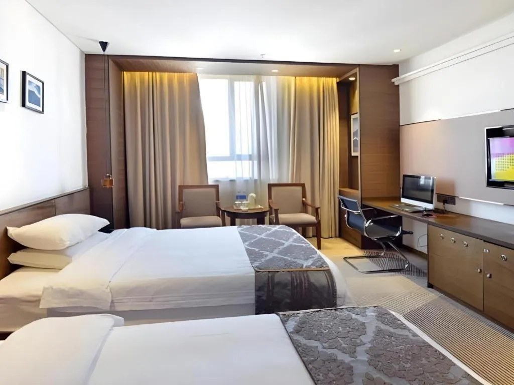 Bed in Jinjiang Inn Style Fuzhou Railway Station North Plaza