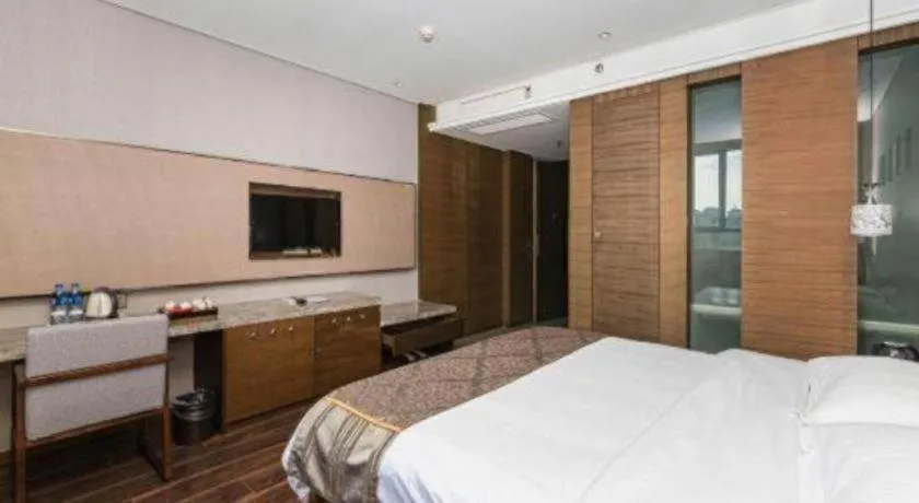 Bed in Jinjiang Inn Style Fuzhou Railway Station North Plaza