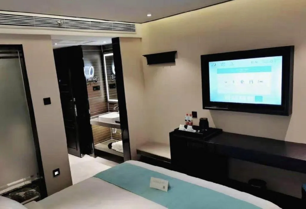 Bed in Xana Hotelle Xi'an Zhonglou Luoma