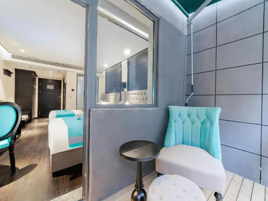 Bed in Xana Hotelle Xi'an Zhonglou Luoma