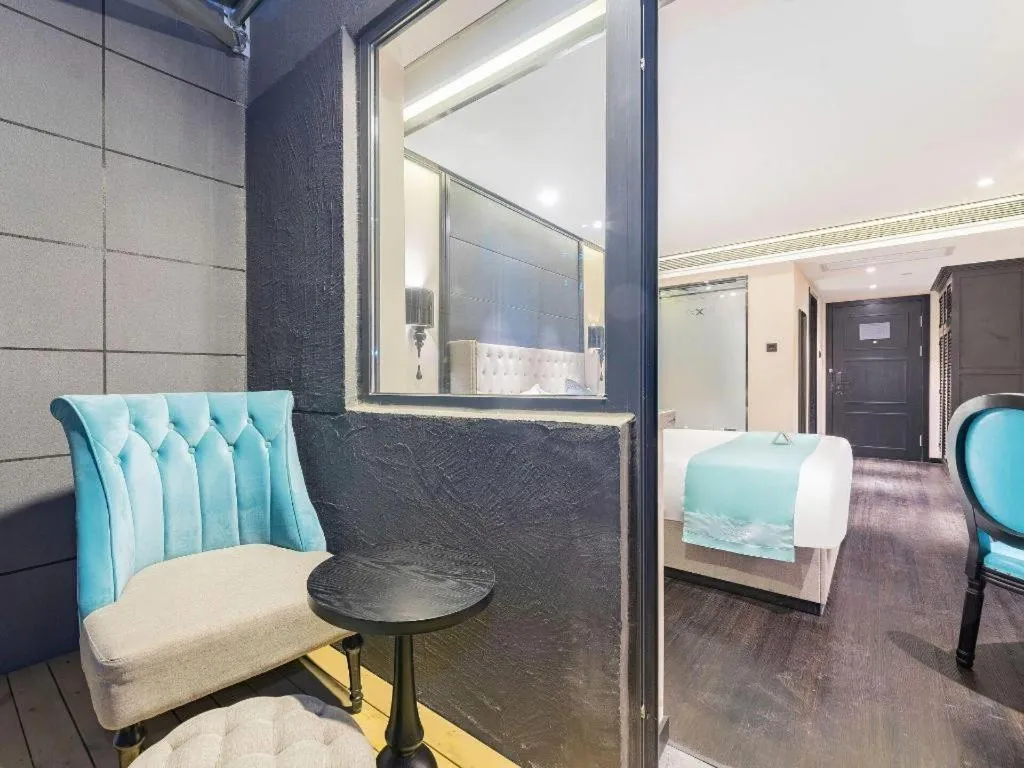 Bed in Xana Hotelle Xi'an Zhonglou Luoma