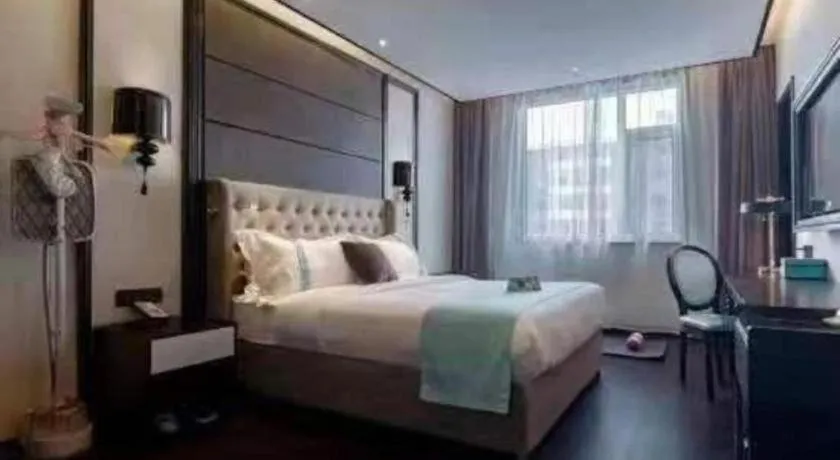 Bed in Xana Hotelle Xi'an Zhonglou Luoma