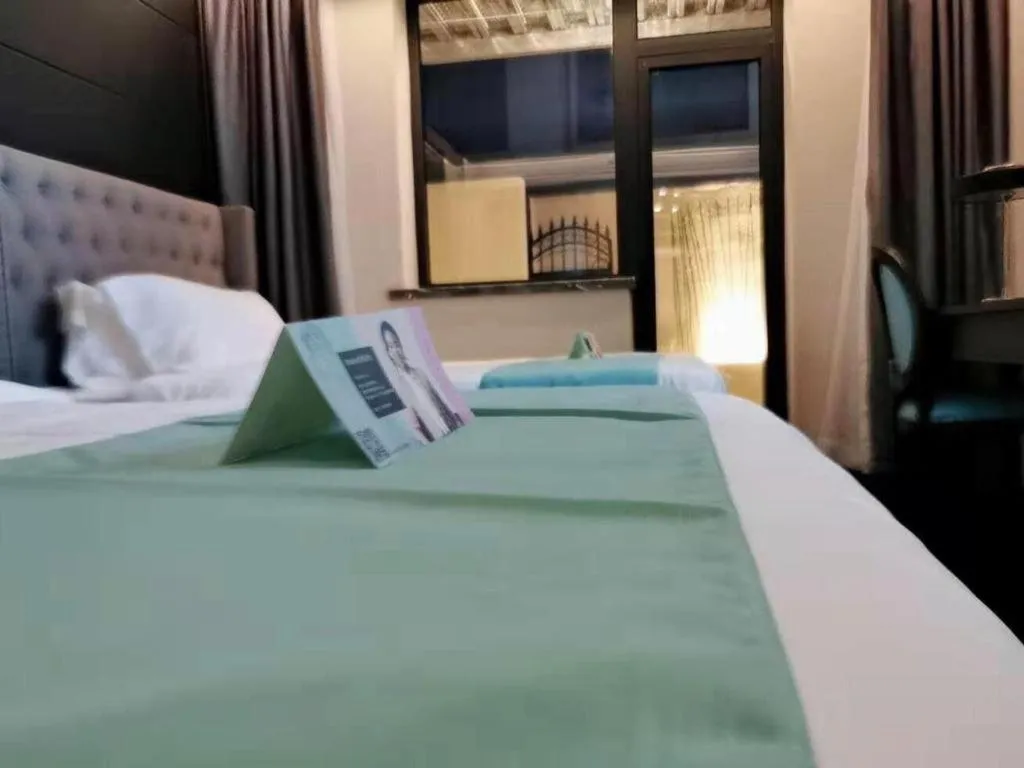 Bed in Xana Hotelle Xi'an Zhonglou Luoma