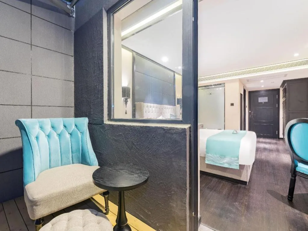 Bed in Xana Hotelle Xi'an Zhonglou Luoma