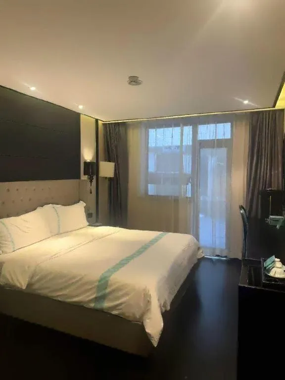 Bed in Xana Hotelle Xi'an Zhonglou Luoma