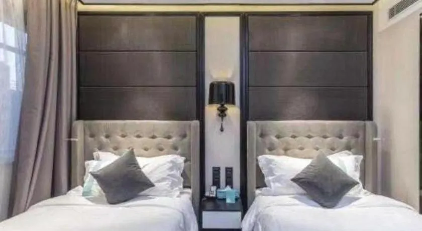 Bed in Xana Hotelle Xi'an Zhonglou Luoma