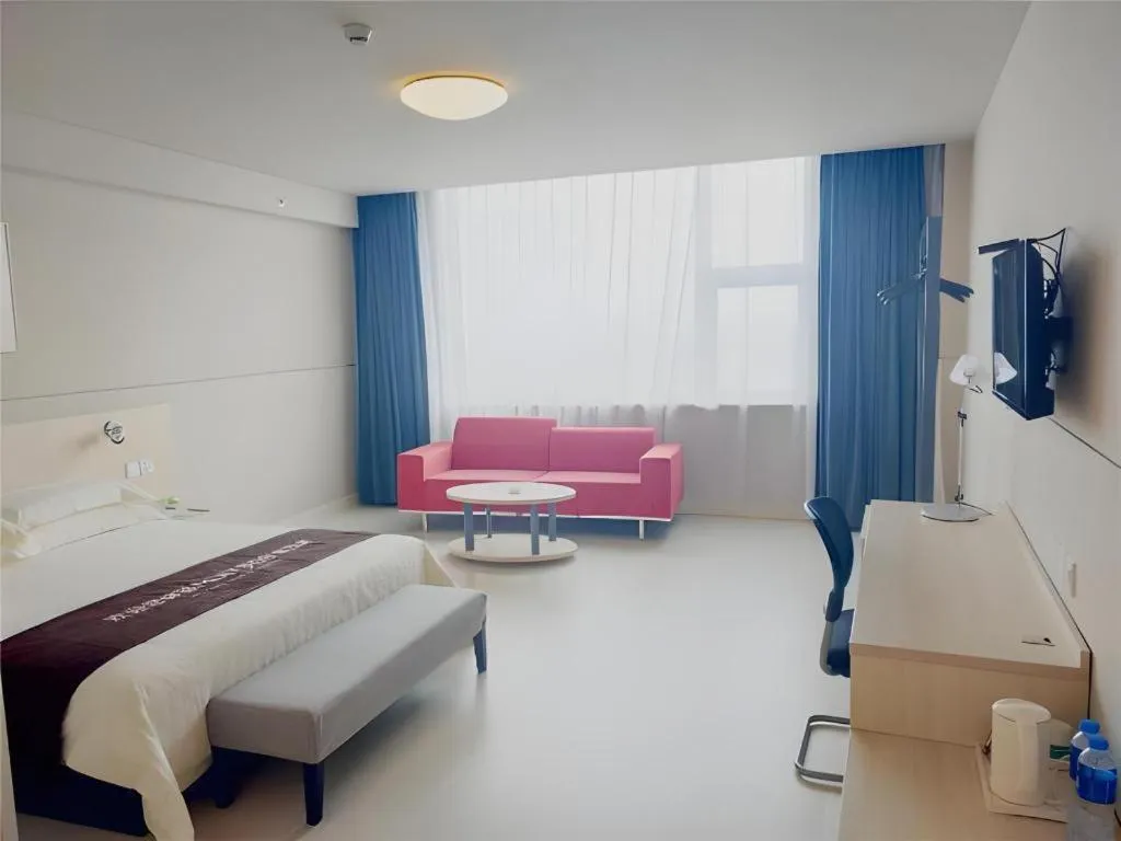 Bed in Jinjiang Inn Hengshui Anping