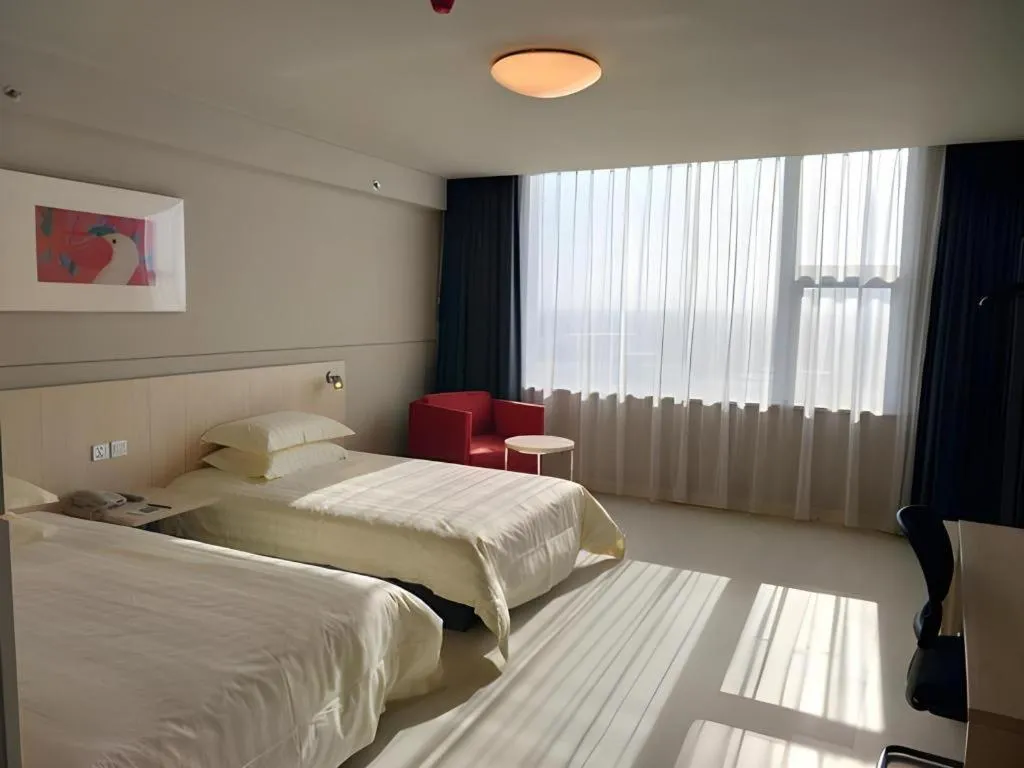 Bed in Jinjiang Inn Hengshui Anping