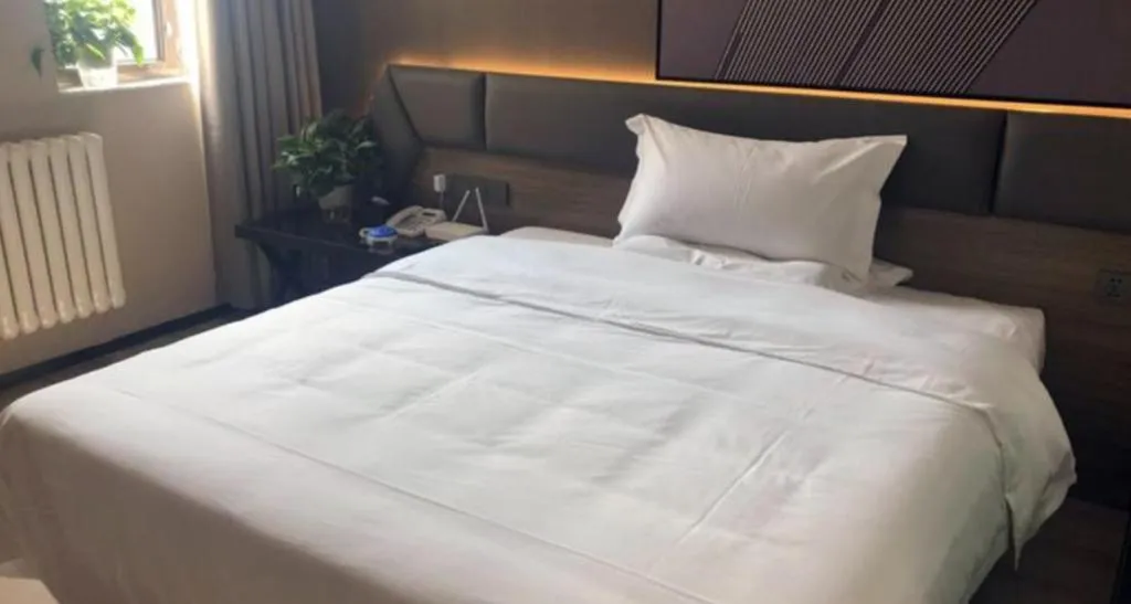 Bed in IU Hotel Lanzhou New District Airport Ruiling International