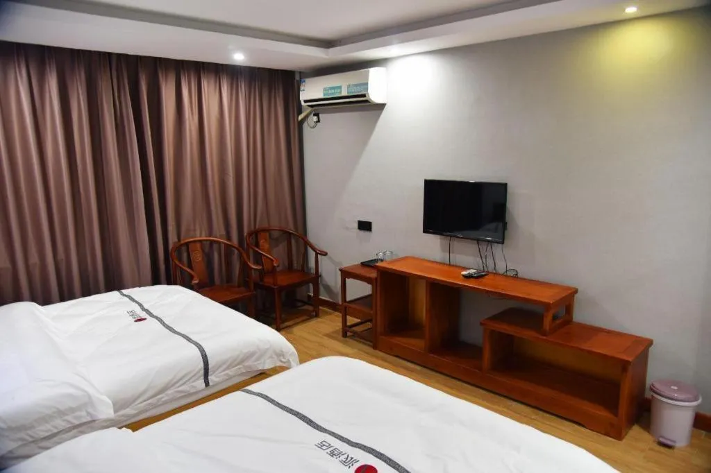 Bed in Pai Hotel Huai'an Lianshui Huaipu Bei Road