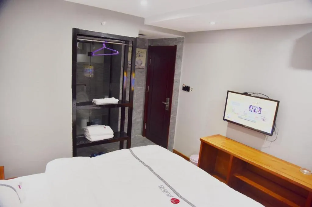 Bed in Pai Hotel Huai'an Lianshui Huaipu Bei Road