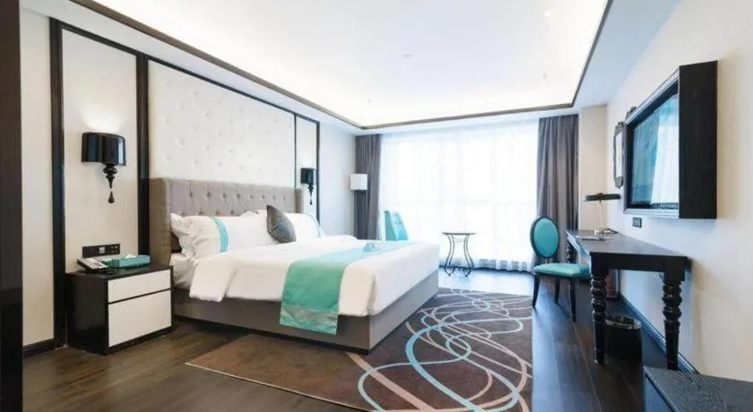 Bed in Xana Hotelle Jinan Wuanfu Interchange Huafu International Square