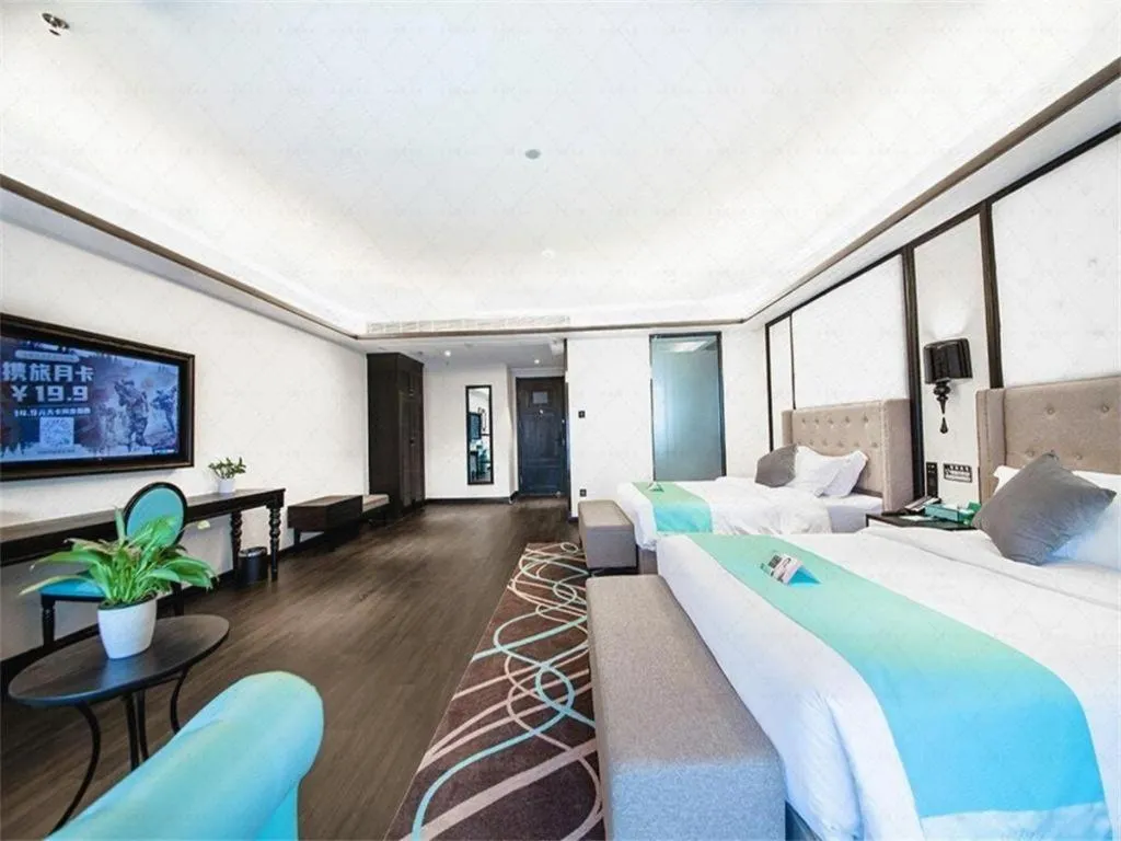 Bed in Xana Hotelle Jinan Wuanfu Interchange Huafu International Square