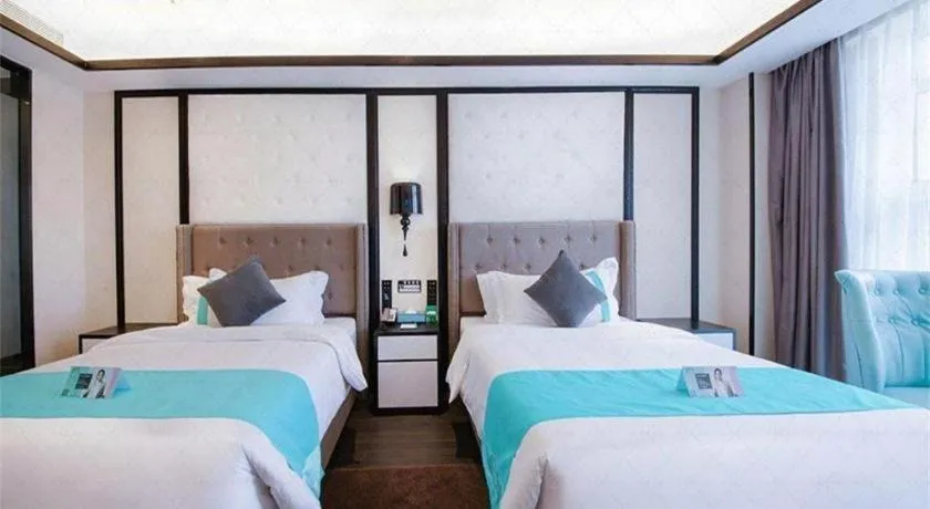 Bed in Xana Hotelle Jinan Wuanfu Interchange Huafu International Square